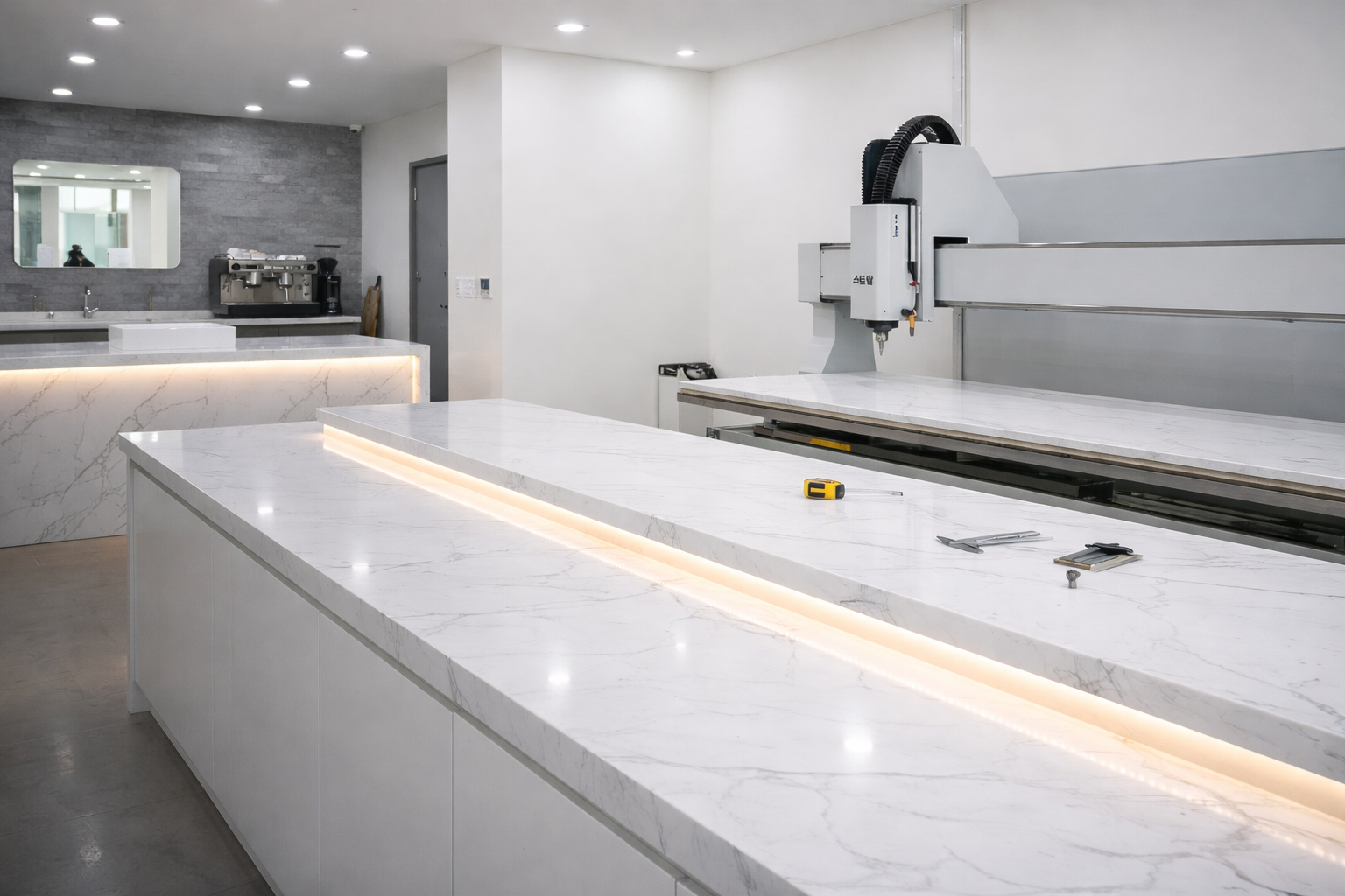 스톤할 인조대리석 상판 시공 대표 이미지